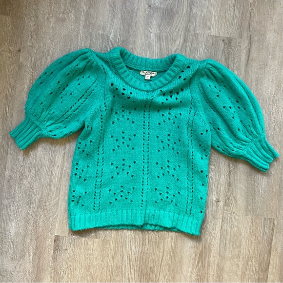 For Love & Lemons Brooke Pointelle Sweater XS - Picture 5 of 7